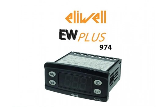 Микропроцессор EW 974 "Eliwell" 2 датчика пластик