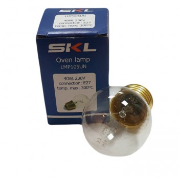 Лампочка для духового шкафа E27 40W 300C°, LMP105UN, CU4417